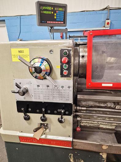 Used COLCHESTER MASTIFF 1400 x 80" GAP BED CENTRE LATHE