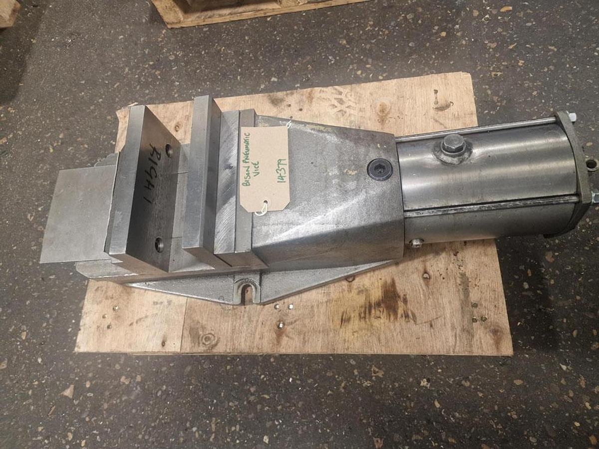Used BISON PNEUMATIC VICE