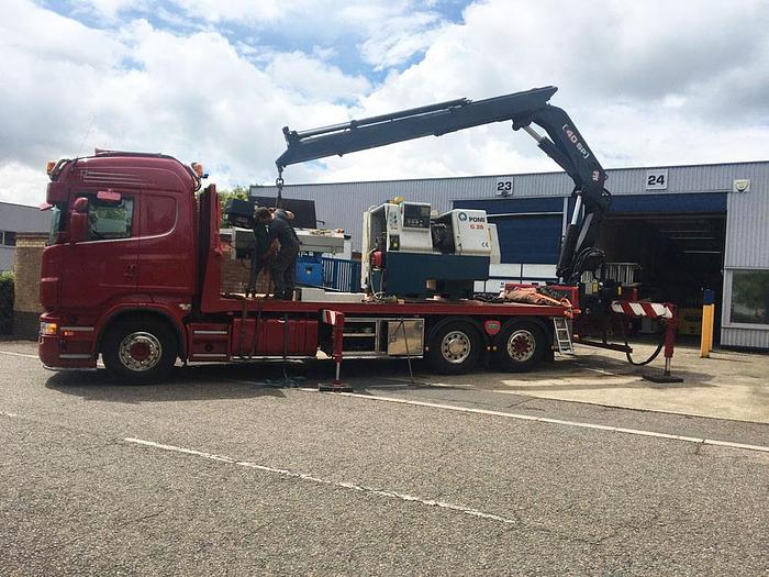 Used CRANE LORRY DELIVERY Machine Tool Moving