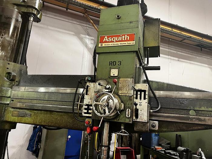 Used ASQUITH 3PS 10' ARM RADIAL DRILL