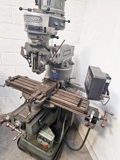 Used BRIDGEPORT BRJ TURRET MILL