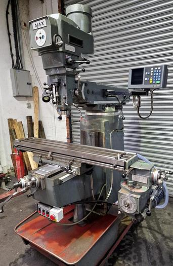 Used AJAX AJT1 TURRET MILL