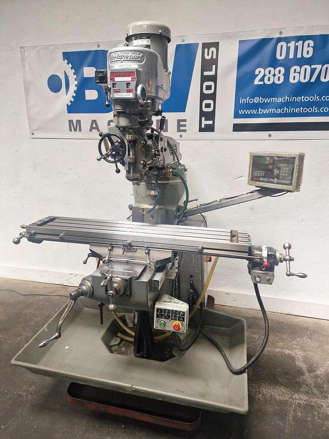 Used BRIDGEPORT SERIES 1 BR2J2 TURRET MILL