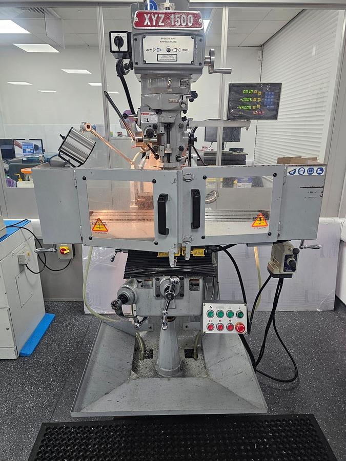 Used 2017 XYZ 1500 TURRET MILL