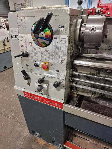 Used COLCHESTER COLCHESTER STUDENT 1800 13" x 25" STRAIGHT BED CENTRE LATHE