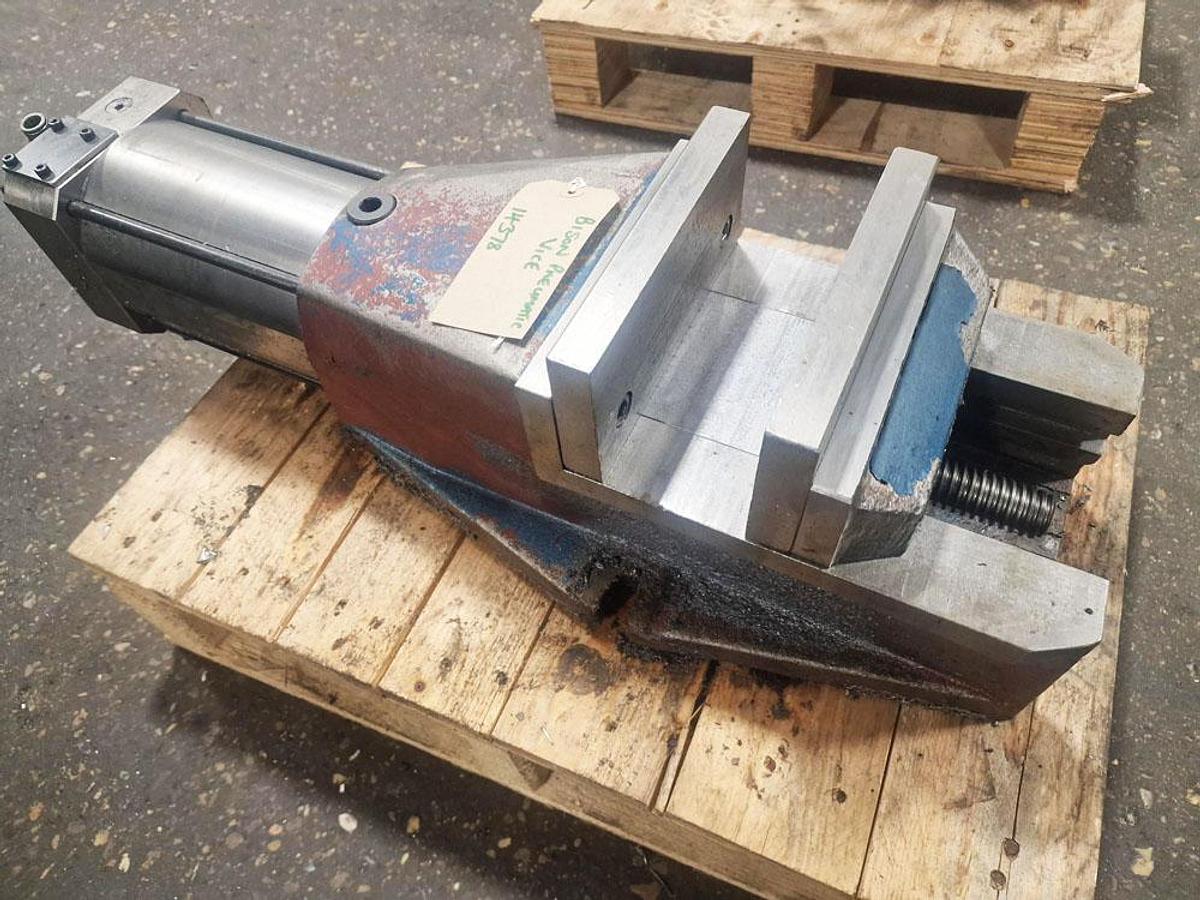 Used BISON PNEUMATIC VICE