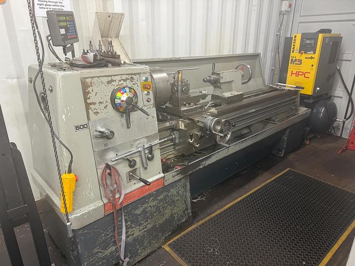 Used COLCHESTER MASTIFF 1400 x 80" GAP BED CENTRE LATHE