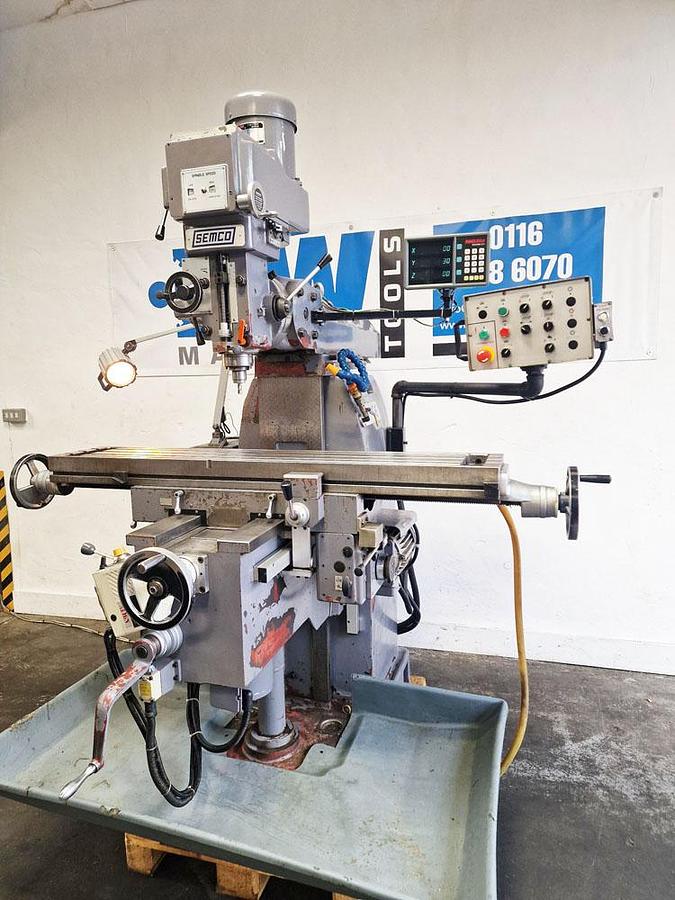 Used 2000 SEMCO LC20 VSG TURRET MILL