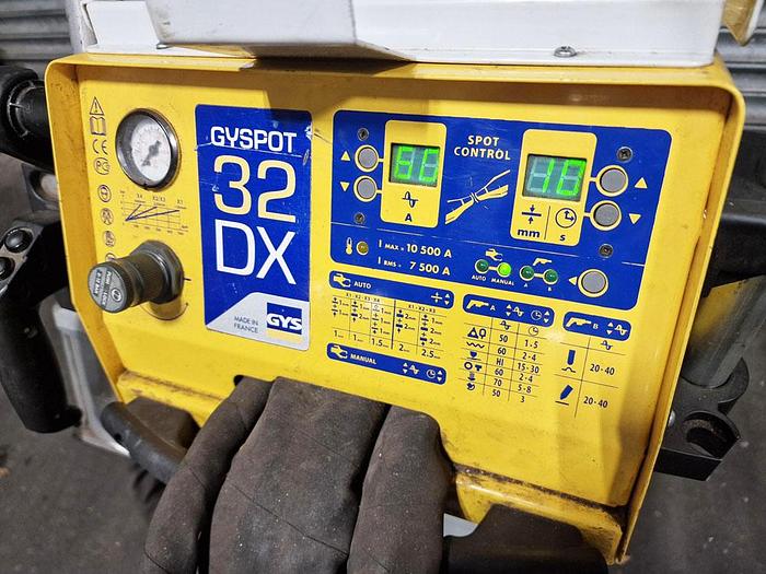 Used 2013 GYSPOT 32 DX PORTABLE SPOT WELDER