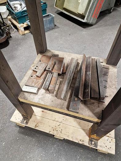 Used SWEENEY & BLOCKSEDGE FLYPRESS and HOMEMADE BRAKE PRESS