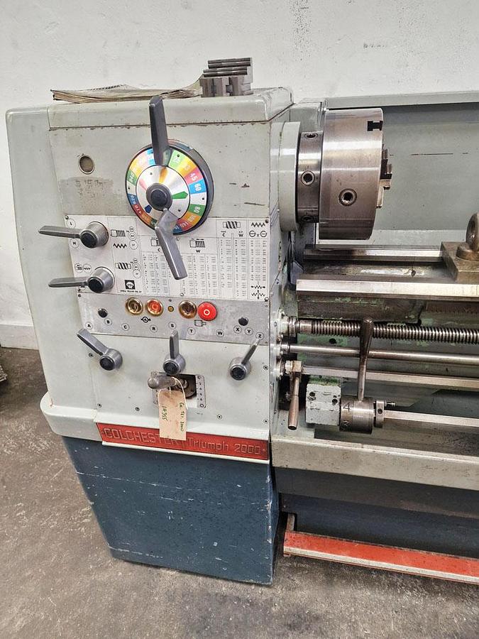 Used COLCHESTER COLCHESTER TRIUMPH 2000 15" x 50" GAP BED CENTRE LATHE