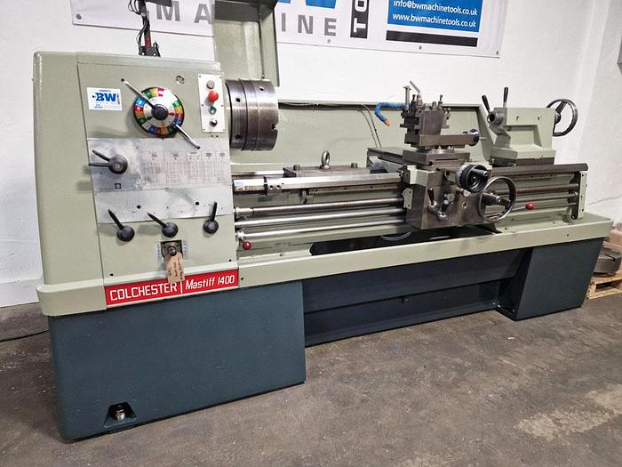 Refurbished COLCHESTER MASTIFF 1400 x 60" GAP BED CENTRE LATHE