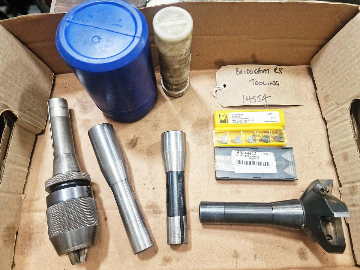 Used BRIDGEPORT R8 TOOLING