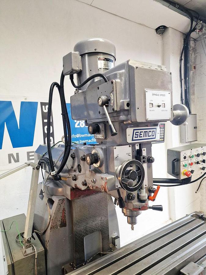 Used 2000 SEMCO LC20 VSG TURRET MILL
