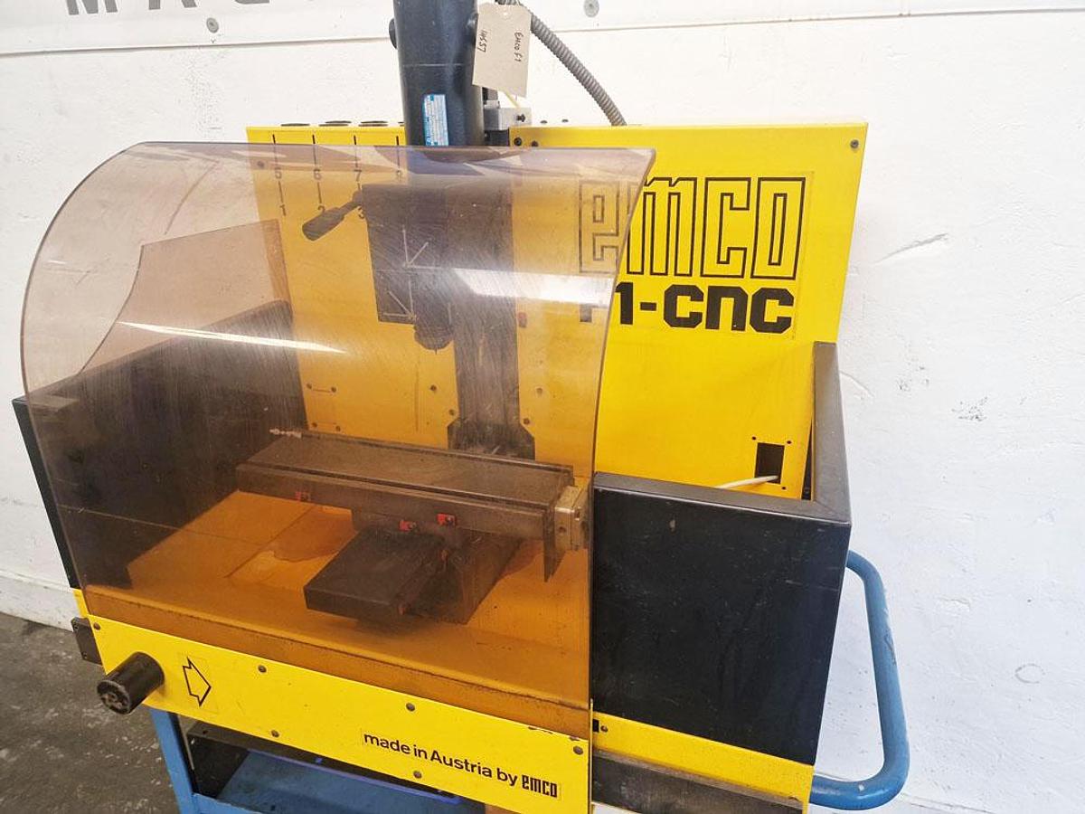 Used EMCO F1 CNC MILLING MACHINE