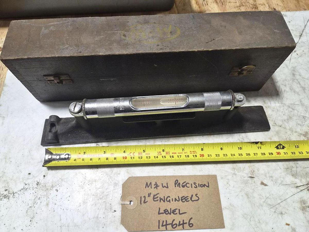 Used MOORE & WRIGHT  PRECISION ENGINEERS LEVEL