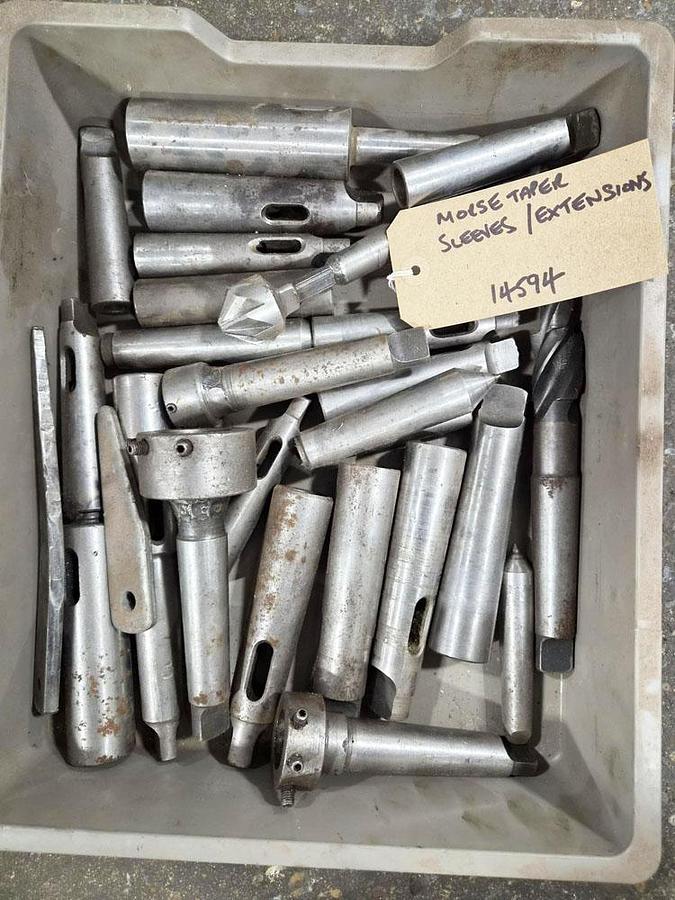 Used UNKNOWN MORSE TAPER SLEEVES & EXTENSIONS