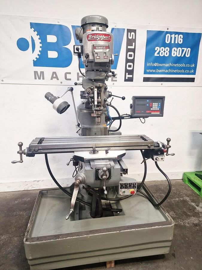 Used BRIDGEPORT SERIES 1 BR2J2 TURRET MILL