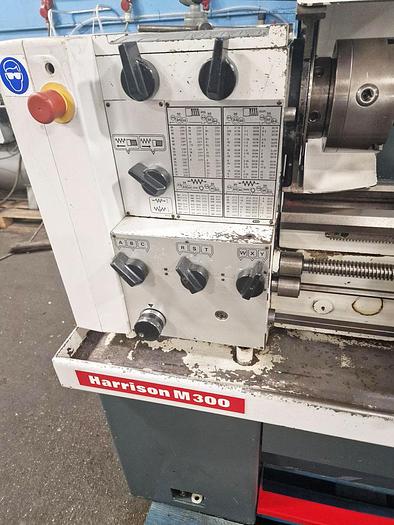Used HARRISON M300 13" x 25" GAP BED CENTRE LATHE