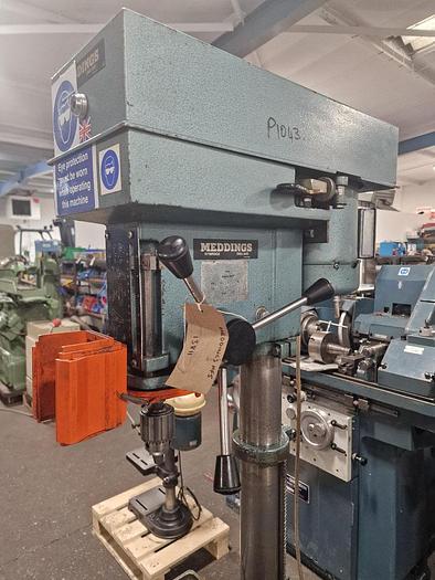 Used MEDDINGS MF5 PILLAR DRILL