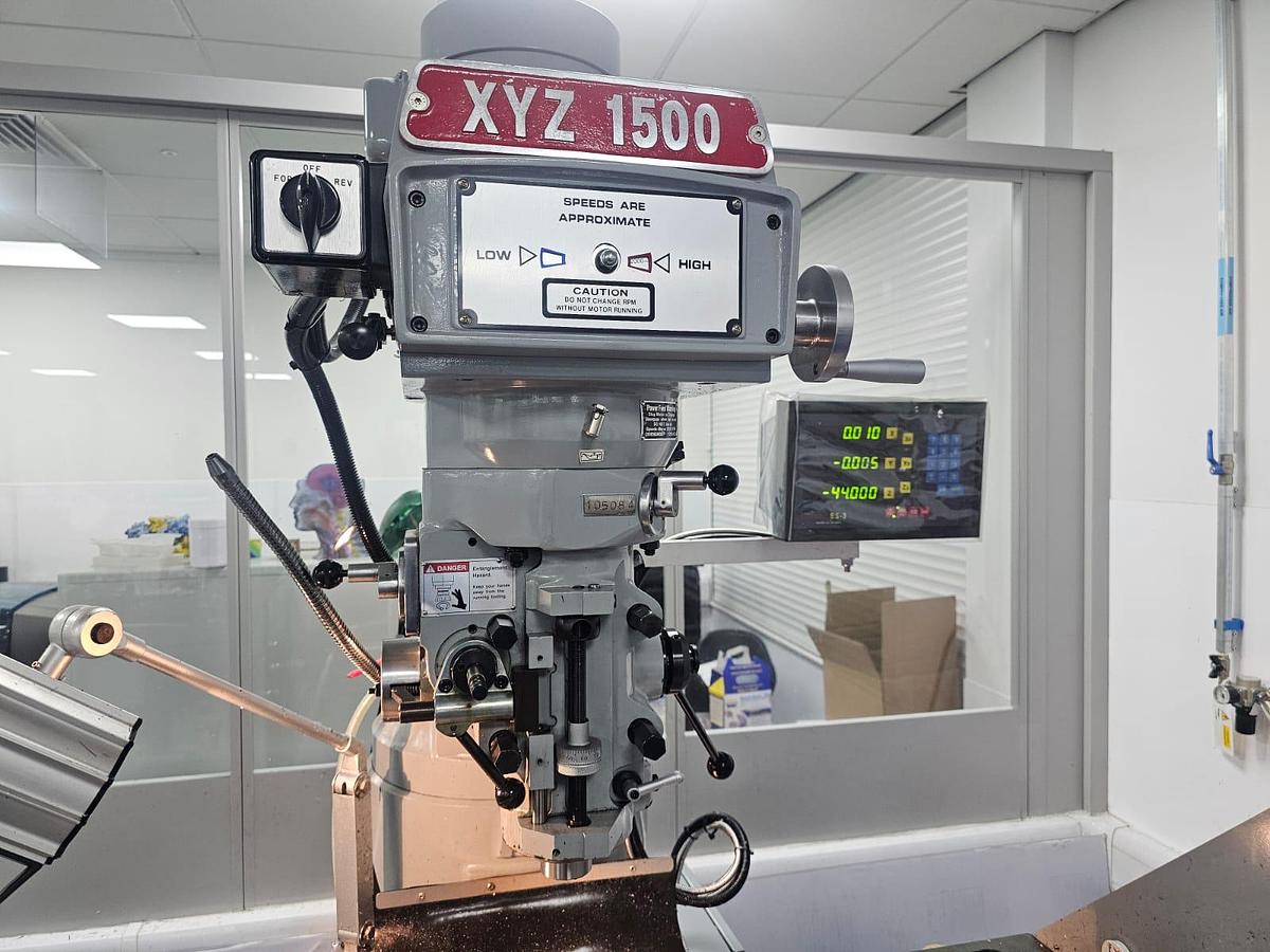 Used 2017 XYZ 1500 TURRET MILL