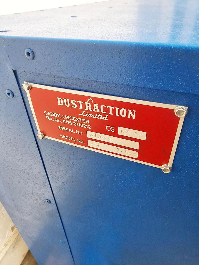 Used 2018 DUSTRACTION DUST EXTRACTOR Model 2M