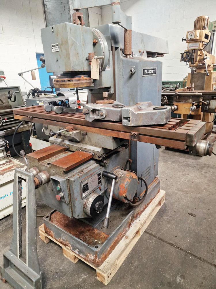 Used ELLIOTT STURDIMILL 1500 UNIVERSAL MILL