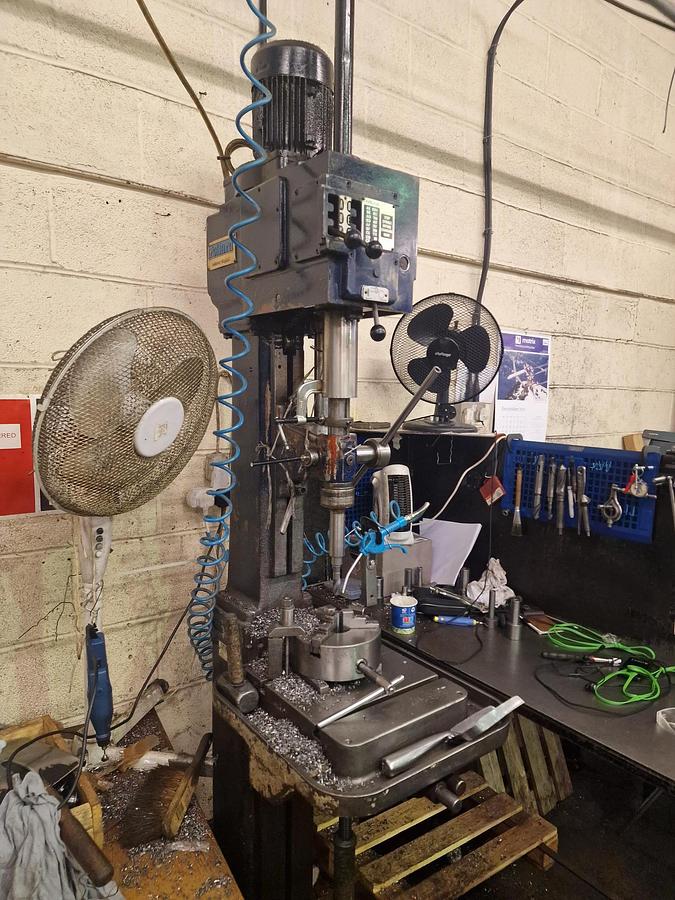 Used POLLARD 150A/1 SINGLE SPINDLE DRILL