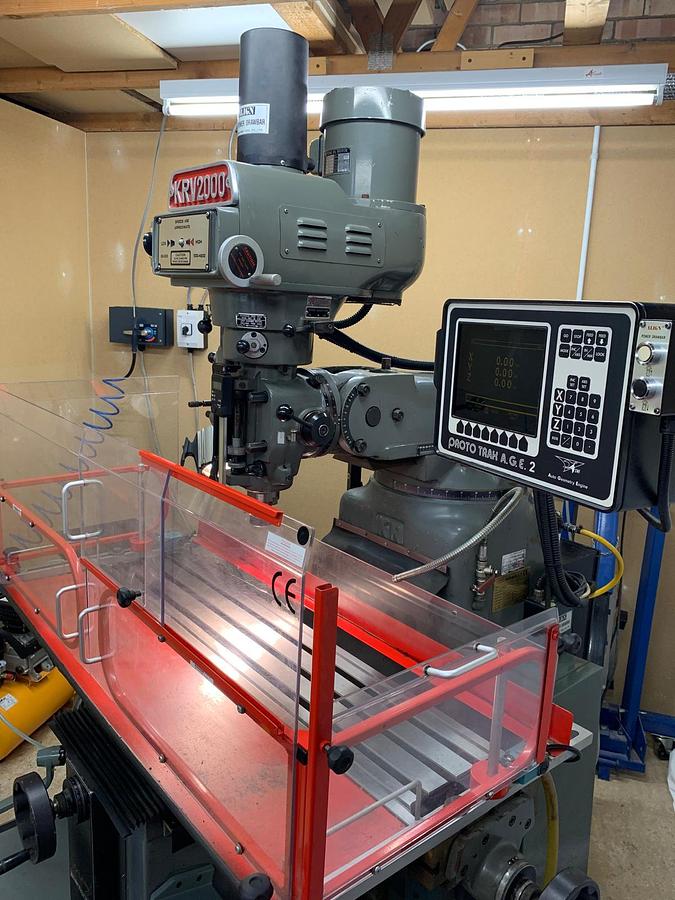 Used 2000 XYZ PRO 2000 CNC TURRET MILL