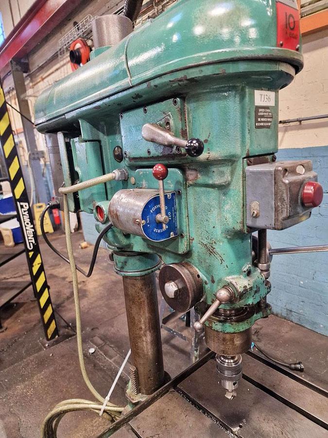 Used FOBCO 10 EIGHT PILLAR DRILL