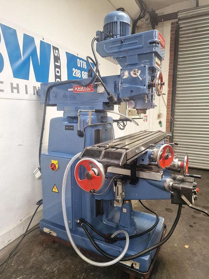 Used GATE ANAYAK FV3 HEAVY DUTY TURRET MILL