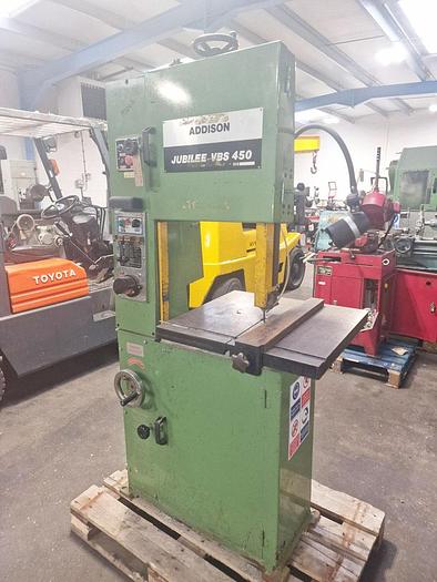 Used 2000 ADDISON VBS 450 VERTICAL BANDSAW