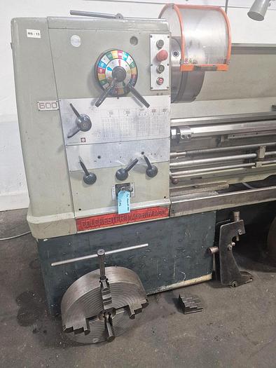 Used COLCHESTER MASTIFF 1400 21" x 120" GAP BED CENTRE LATHE