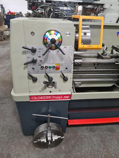 Refurbished COLCHESTER TRIUMPH 2000 15" x 50" GAP BED CENTRE LATHE