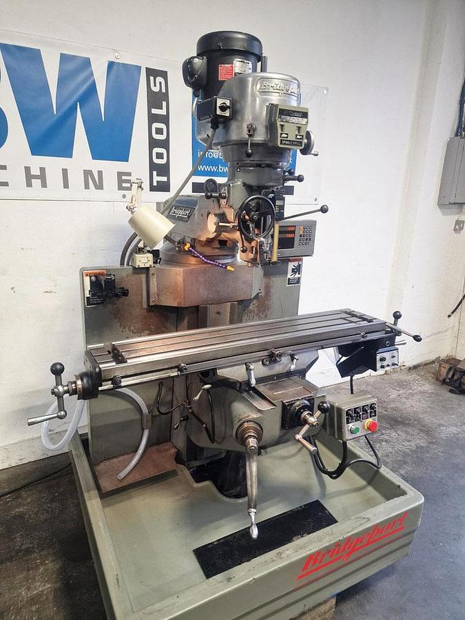 Used 1996 BRIDGEPORT SERIES 1 BR2J2 TURRET MILL