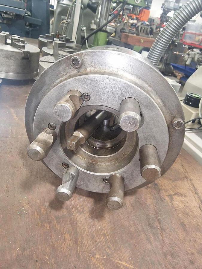 Used BURNERD 9" SELF CENTRING 4 JAW CHUCK