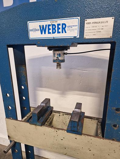 Used WEBER KFP10 HYDRAULIC GARAGE PRESS