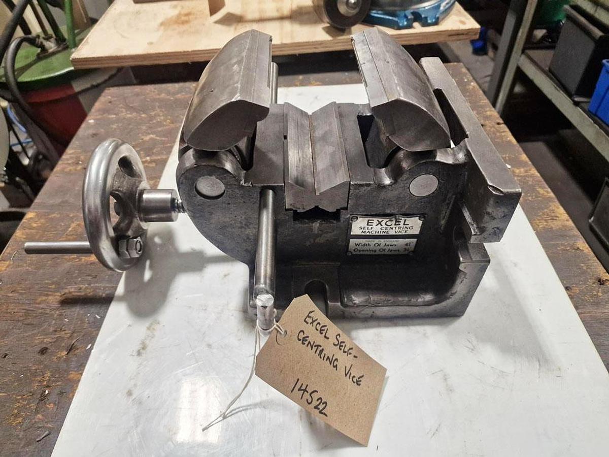 Used EXCEL SELF CENTRING VICE