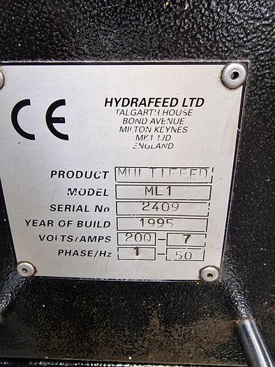 Used HYDRAFEED MULTIFEED ML1 BARFEED