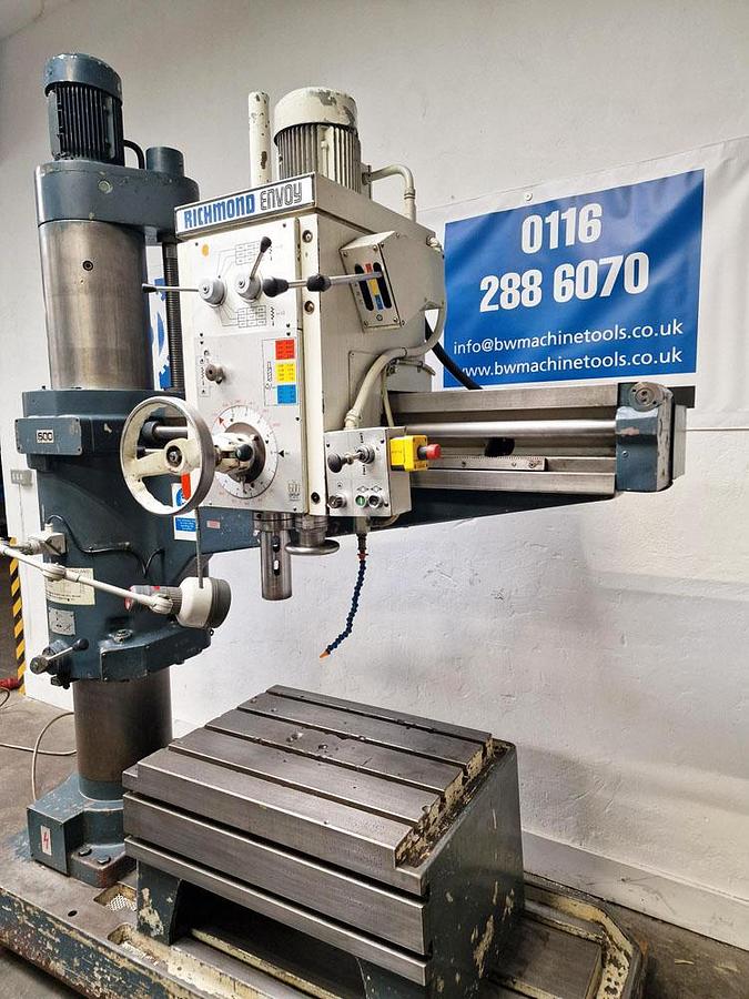 Used RICHMOND ENVOY RADIAL ARM DRILL