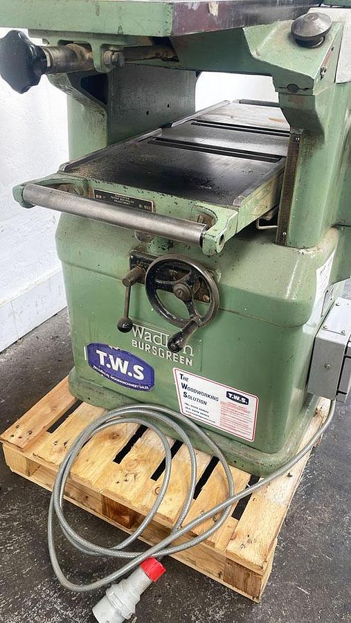 Used WADKIN BURSGREEN 12BAOS PLANER THICKNESSER