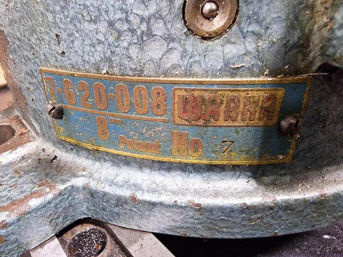 Used WARKA 8" HORIZONTAL / VERTICAL ROTARY TABLE