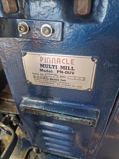 Used PINNACLE MULTI MILL Model PN-OUV