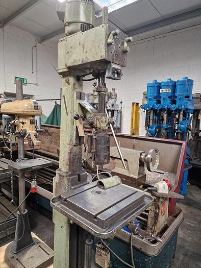 Used JONES & SHIPMAN GEARED HEAD PILLAR DRILL