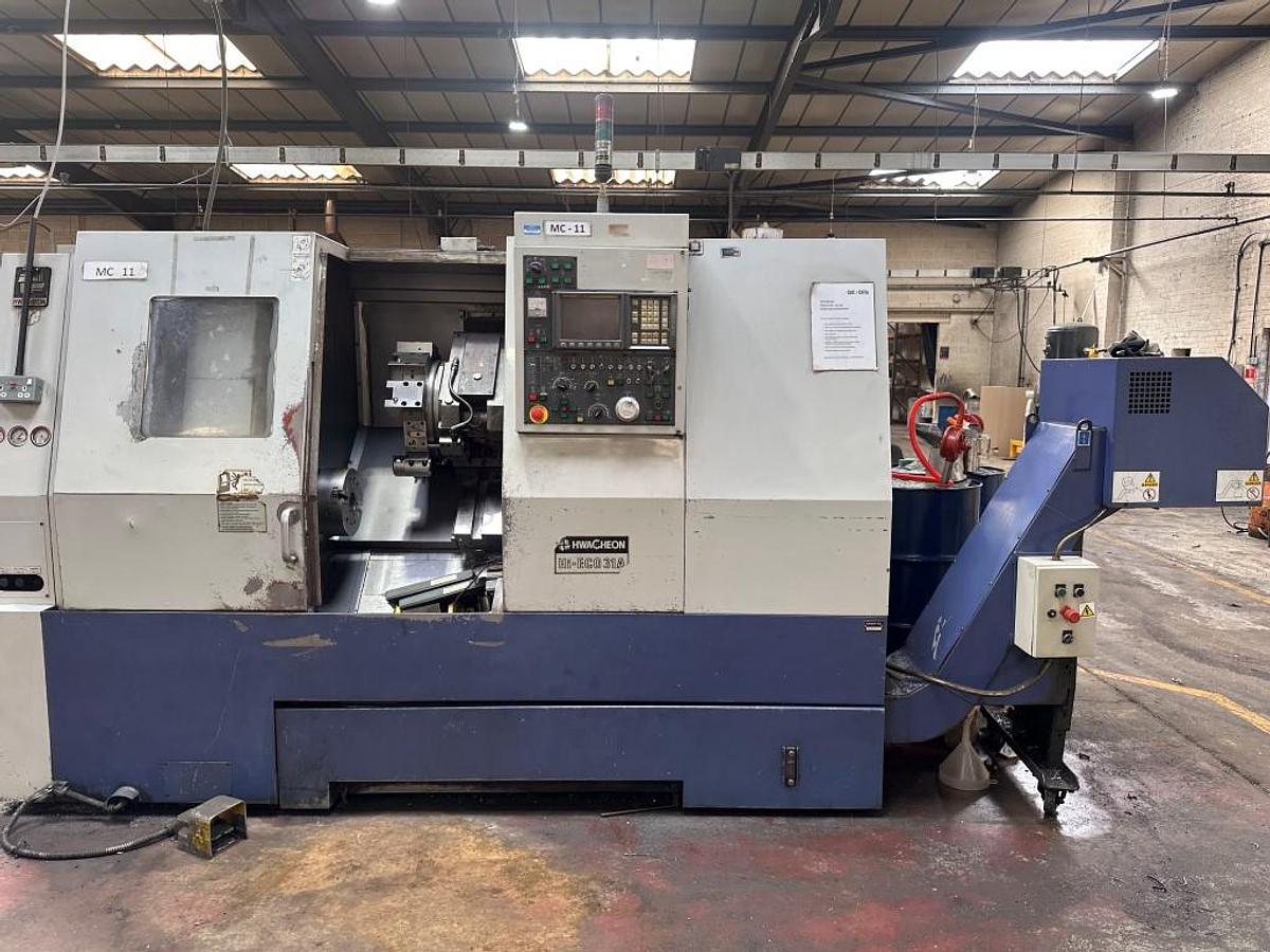 Used HWACHEON  Hi ECO 31A CNC LATHE