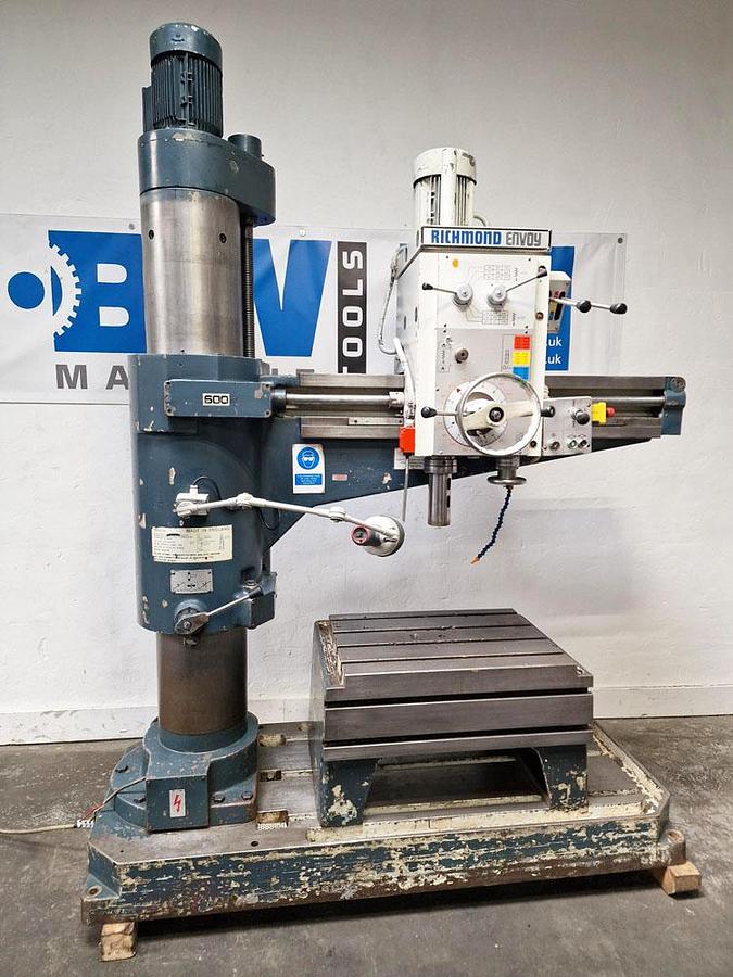 Used RICHMOND ENVOY RADIAL ARM DRILL