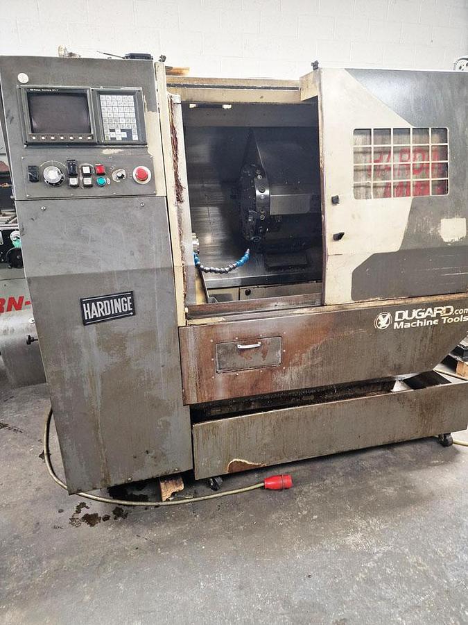 Used HARDINGE COBRA 42 CNC SLANT BED LATHE
