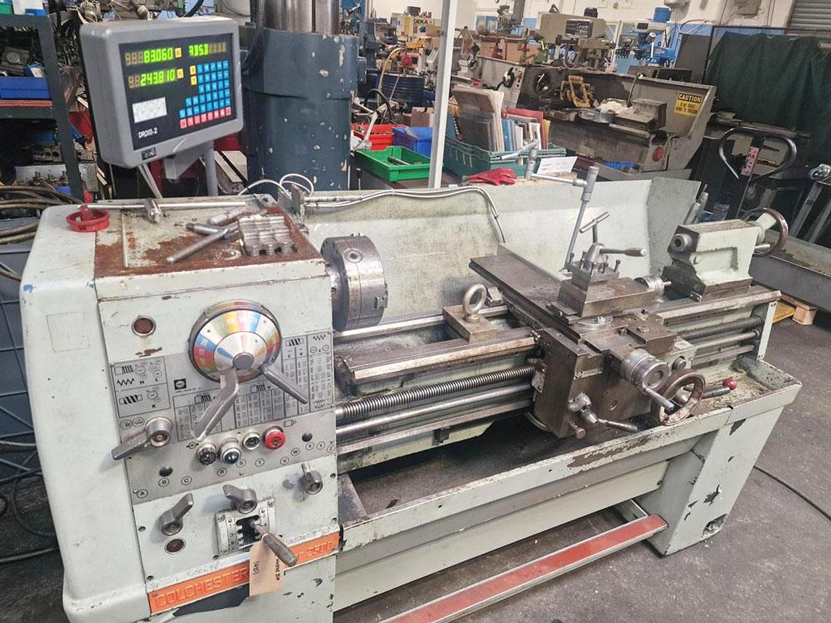 Used COLCHESTER MASTER 2500 13" x 40" GAP BED CENTRE LATHE