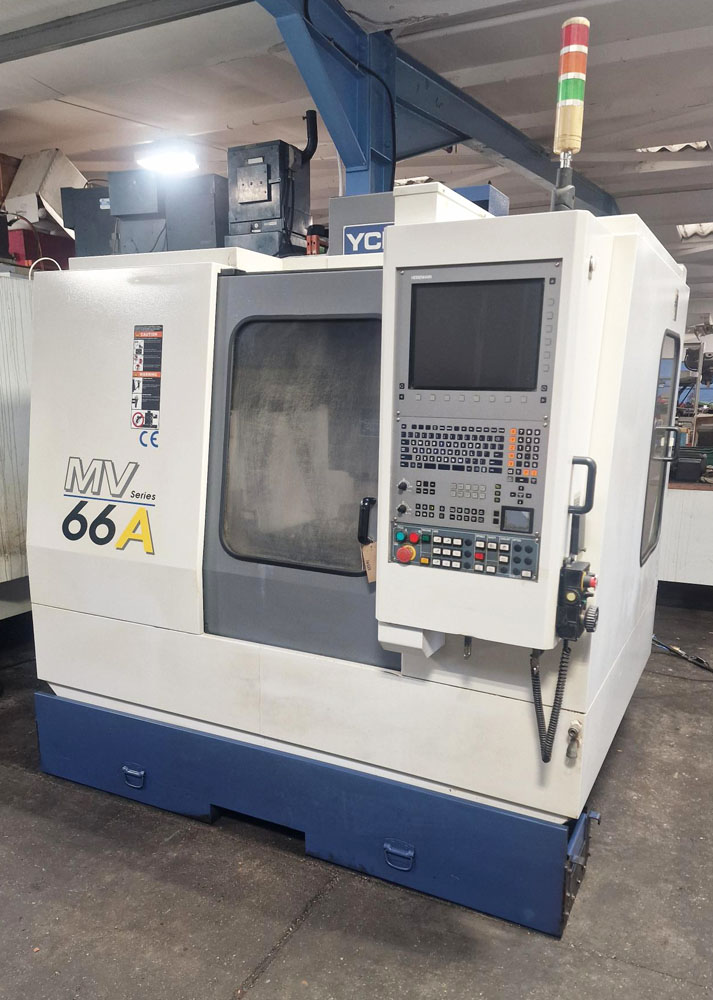 Used 2006 YCM MV SERIES 66A VERTICAL MACHINING CENTRE