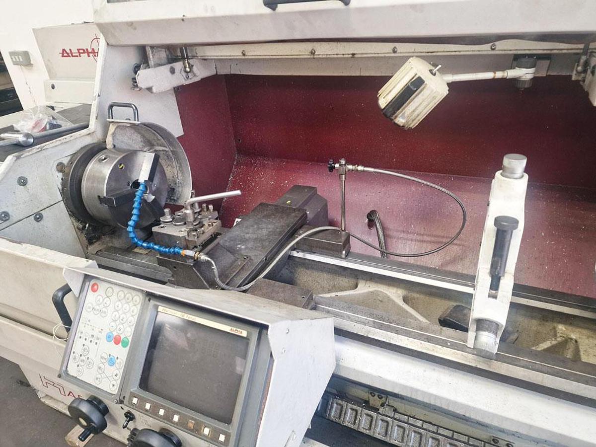 Used 1998 HARRISON ALPHA 400 PLUS CNC LATHE